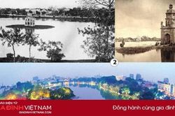 Hà Nội xưa và nay qua những khung hình vượt thời gian