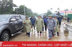 Bí thư Tỉnh ủy Hà Tĩnh chỉ đạo ứng phó với mưa lũ diễn biến phức tạp