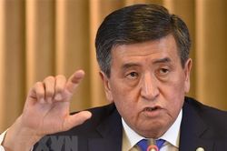 Tổng thống Kyrgyzstan Sooronbai Jeenbekov tuyên bố sẵn sàng từ chức