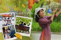 Có một Hà Nội đẹp dịu dàng, thân thương đến lạ trong tiết trời mùa thu