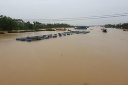 Lũ trên các sông ở Quảng Nam đang xuống chậm