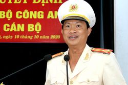 Thượng tá Nguyễn Nhật Trường làm Phó giám đốc Công an An Giang