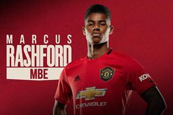 MU: Marcus Rashford vinh dự được phong tước Hiệp sĩ đế chế Anh