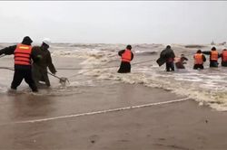 Nỗ lực cứu hộ các thuyền viên bị nạn trên biển