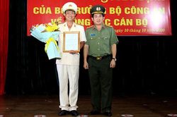 Thượng tá Nguyễn Nhật Trường làm Phó Giám đốc Công an An Giang