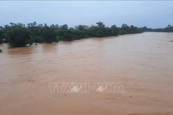 Người nuôi trồng thủy sản ở Vĩnh Sơn bị thiệt hại nặng do lũ lớn