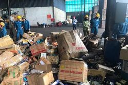 Bà Rịa - Vũng Tàu: Tiêu hủy gần 13.000 sản phẩm hàng hóa nhập lậu, không rõ nguồn gốc xuất xứ