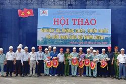 Tăng cường khả năng phối hợp tổ chức phòng cháy, chữa cháy tại Chi nhánh Luyện đồng Lào Cai