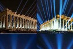 Hệ thống chiếu sáng mới soi rọi Thành cổ Athens