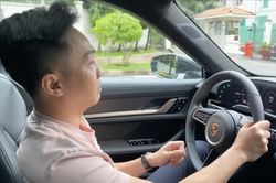 Cường Đô La thử khả năng tăng tốc của Porsche Taycan Turbo S