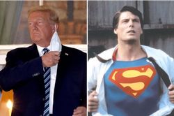Tổng thống Trump từng muốn mặc áo siêu nhân khi xuất viện