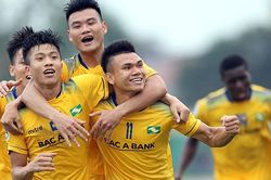 SLNA thắng đậm Quảng Nam