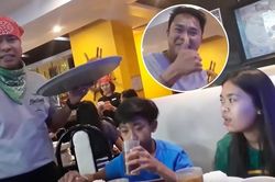 Khoảnh khắc xúc động cuộc đoàn tụ bất ngờ giữa bố và hai con