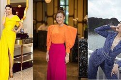 Hà Kiều Anh rực rỡ sắc vàng, tỏa sáng tại sự kiện