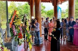 Khánh thành nhà bia ghi danh liệt sĩ Thanh Hóa hy sinh ở Quảng Nam