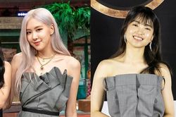 Rosé được khen mặc đồ hiệu đẹp hơn Kim Tae Ri