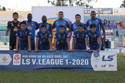 V. League 2020: Quảng Nam gặp khó trong hành trình trụ hạng