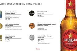 Estrella Damm đoạt giải thưởng cao nhất trong giải thưởng hương vị thượng hạng 2020