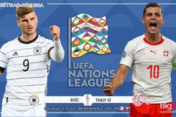 Soi kèo nhà cái. Đức vs Thụy Sĩ. Vòng bảng UEFA Nations League. Trực tiếp K+PC, BĐTV
