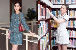 Diện nguyên cây đồ hàng hiệu đi dạy, Ngân Anh khiến dân tình chú ý