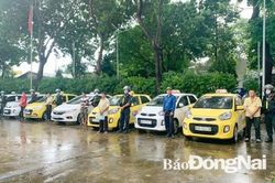 Tranh giành khách, nhóm tài xế taxi ẩu đả trước cổng bệnh viện