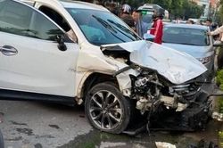Danh tính những người thương vong trong vụ xe ô tô CX5 gây tai nạn liên hoàn ở Hà Nội