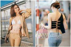 Bao lần 'nữ hoàng' Ngọc Trinh xuất hiện ở sân bay khiến CĐM 'hú hồn'?