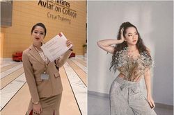 Gái đẹp Việt làm tiếp viên hàng không Emirates khoe lương siêu khủng