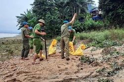 Quảng Nam vừa khắc phục hậu quả mưa lũ vừa ứng phó bão số 7