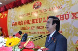 Ông Nguyễn Văn Danh tái đắc cử Bí thư Tỉnh ủy Tiền Giang