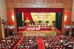 Khai mạc Đại hội Đảng bộ tỉnh Vĩnh Phúc lần thứ 17