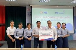 9 tháng đầu năm, MB Ageas Life chi trả quyền lợi bảo hiểm hơn 53,6 tỷ đồng