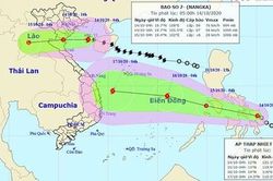Bão số 7 vào đất liền, tiếp tục xuất hiện áp thấp nhiệt đới mới