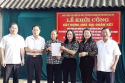 Ấm áp những ngôi nhà Đại đoàn kết