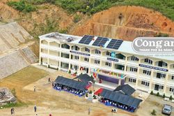 Trường 30 tỷ đồng qua 2 năm học phải di dời toàn bộ học sinh