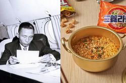 Cựu Tổng thống Hàn Quốc là 'cha đẻ' của món mì cay nổi tiếng