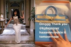 Kylie Jenner chơi lớn tặng cho rapper thị phi Cardi B quả túi 'đắt xắt ra miếng' hơn 500 triệu đồng