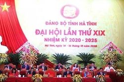 Khai mạc Đại hội Đại biểu Đảng bộ tỉnh Hà Tĩnh lần thứ XIX