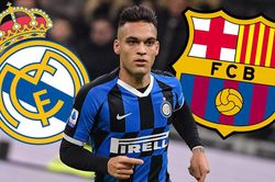 Bóng đá hôm nay 16/10: Real tranh Lautaro với Barca. Đòi sang MU không thành, Dembele bị phạt