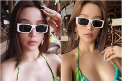 Khoe giảm cân, hot girl đời đầu lộ ý định khoe ảnh diện '2 mảnh'