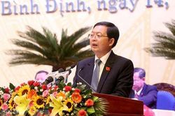 Chủ tịch UBND tỉnh Bình Định được bầu làm Bí thư Tỉnh ủy