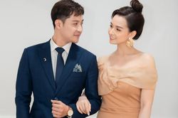 Thanh Sơn tình tứ bên Lã Thanh Huyền hậu 'Tình yêu và tham vọng'