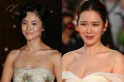 Ảnh chưa chỉnh sửa của Song Hye Kyo và Son Ye Jin