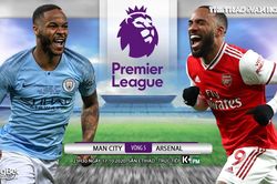 Soi kèo nhà cái Man City vs Arsenal. Ngoại hạng Anh vòng 5. Trực tiếp K+ PM