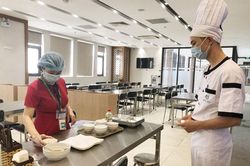 Xây dựng bếp ăn bệnh viện bảo đảm an toàn