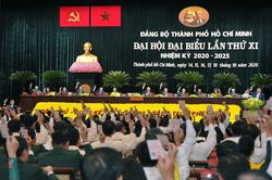 Bế mạc Đại hội đại biểu Đảng bộ Thành phố Hồ Chí Minh khóa XI