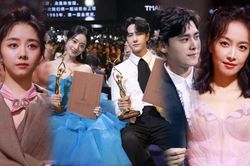 Toàn cảnh 'Kim Ưng 2020': Triệu Lệ Dĩnh - Vương Nhất Bác thắng giải, Tống Thiến 'tỏa' thái độ trề môi và màn tấu hài của Lý Dịch Phong