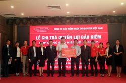 Bảo hiểm Dai-ichi chi trả hơn 835 triệu đồng cho khách hàng