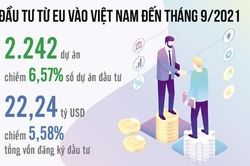 Đón đầu cơ hội từ EVIPA để gọi vốn FDI chất lượng cao