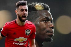 Đòn giáng mạnh vào Pogba khi Fernandes làm đội trưởng